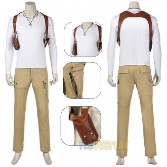 The Movie Uncharted Nathan Drake Cosplay Costumes