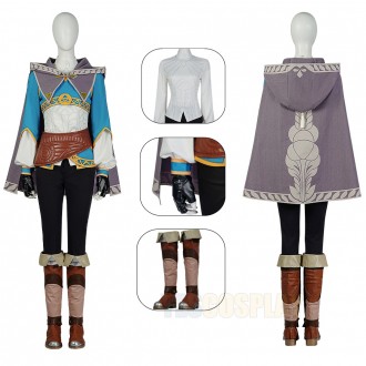 2023 The Legend of Zelda Cosplay Costumes Princess Zelda Halloween Suit