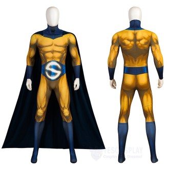 The Sentry Cosplay Costumes Robert Reynolds Yellow Bodysuit