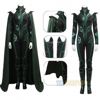 Thor Ragnarok Hela Costume Hela Black Cosplay Outfits