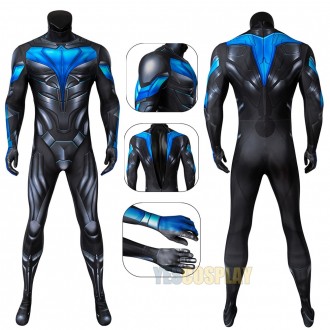 Titans Dick Grayson Cosplay Costume Dick Grayson 3D Printed Suit