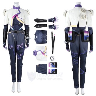 Vyse Cosplay Costumes VALORANT Game Halloween Outfit