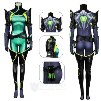 Viper Cosplay Costumes for Women Valorant Game Halloween Outfit