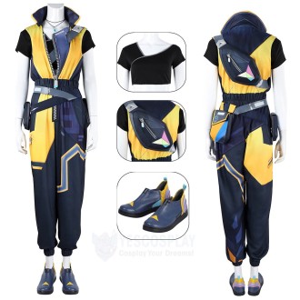 Waylay Cosplay Costumes VALORANT Game Character Halloween Look