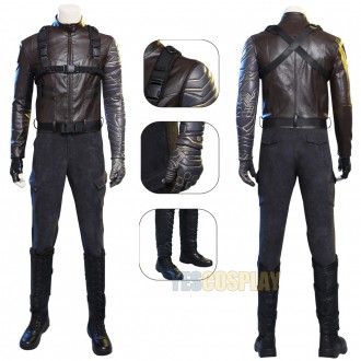Winter Soldier Cosplay Costume Bucky Barnes Cosplay Suit