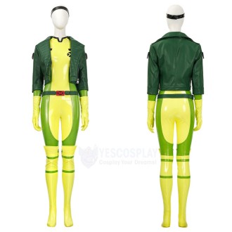 Rogue Cosplay Costumes Anna Marie X-Men 97 Superhero Look